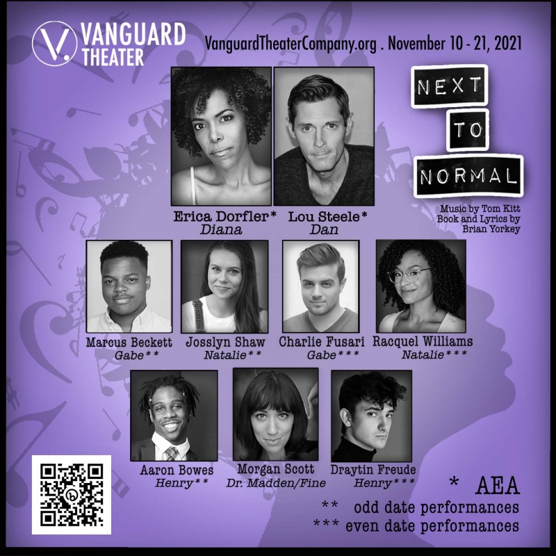 Vanguard Theater Company to Present NEXT TO NORMAL 