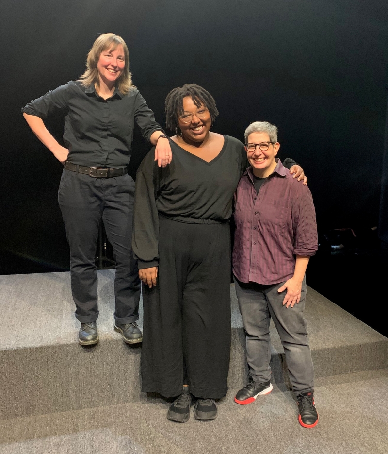 Stage Manager Stories: Lisa Iacucci, Shelley Miles, & Clarissa Marie Ligon- IS THIS A ROOM and DANA H.  Image