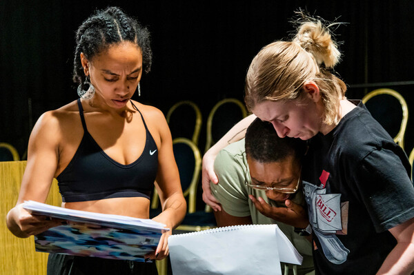 Photos: In Rehearsal for INTERRUPTIONS at represent. Image