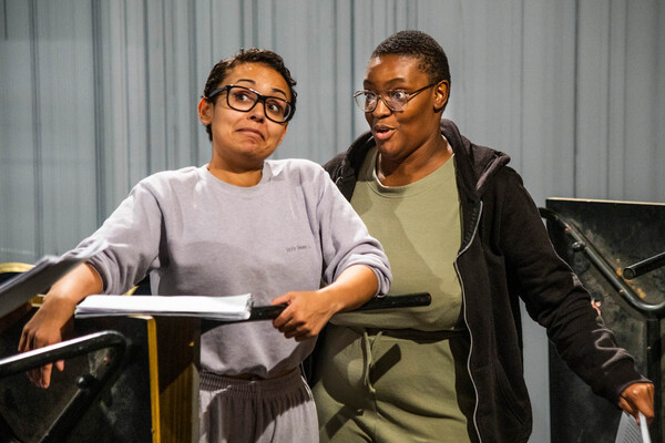 Photos: In Rehearsal for INTERRUPTIONS at represent.  Image