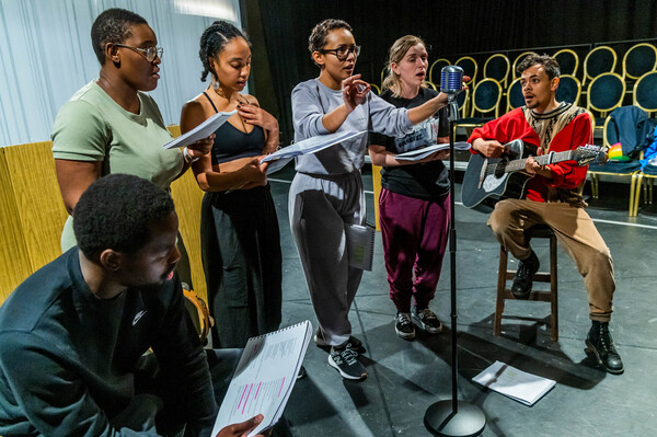Photos: In Rehearsal for INTERRUPTIONS at represent. Image