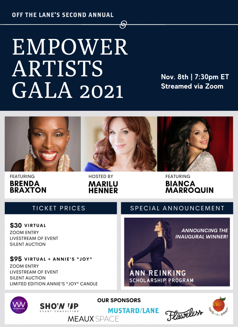 HONORING ANN REINKING  AN EVENT HONORING HER LEGACY & LAUNCHING THE ANN REINKING SCHOLARSHIP PROGRAM at The Meaux Space, and Virtually  Image