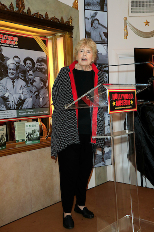 Linda Hope at the Special Veterans Tribute and signing of DEAR BOB at the Hollywood M Photo