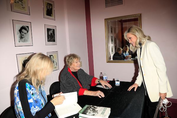 Martha Bolton, Linda Hope, Donna Mills at the Special Veterans Tribute and signing of Photo