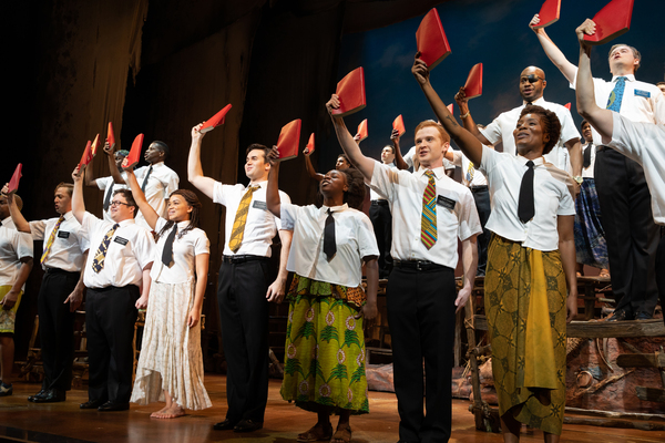 Photos: Go Inside THE BOOK OF MORMON's Re-Opening and Fan Performance Image