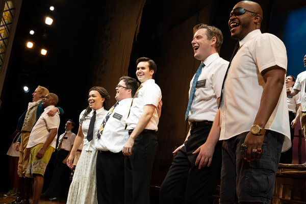 Photos: Go Inside THE BOOK OF MORMON's Re-Opening and Fan Performance Image