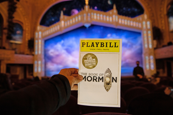Photos: Go Inside THE BOOK OF MORMON's Re-Opening and Fan Performance Image