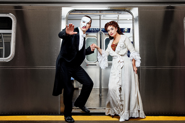 Photos: MTA Encourages New Yorkers to Take the Subway to Broadway With New Ad Campaign 