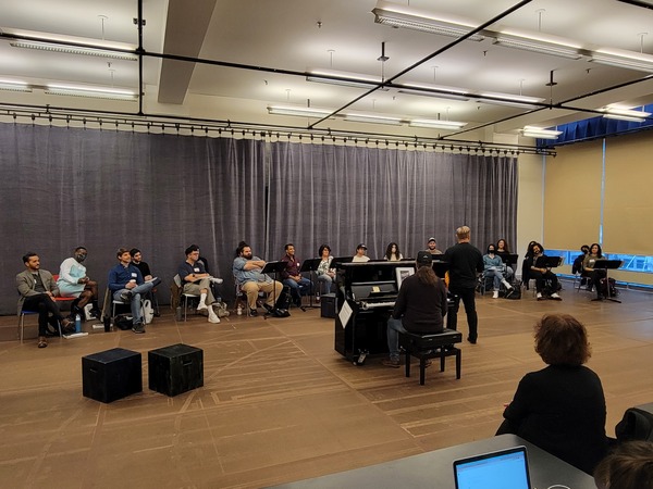 Photos: Go Inside the First Rehearsal for AMERICANO! Image
