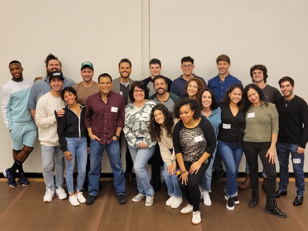 Photos: Go Inside the First Rehearsal for AMERICANO! Image