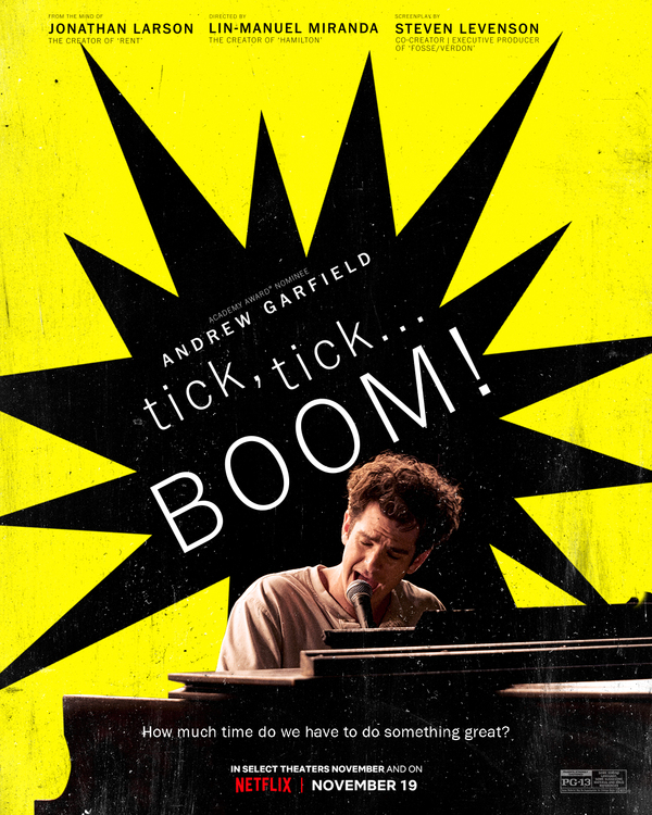 Photos: Check Out New Posters For Netflix's TICK...TICK...BOOM!  Image