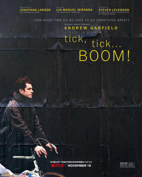 Photos: Check Out New Posters For Netflix's TICK...TICK...BOOM!  Image