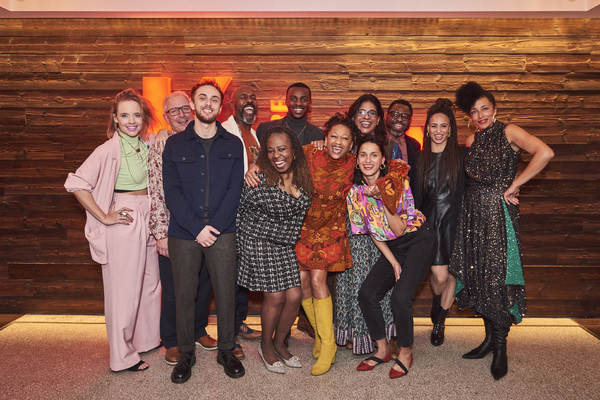 Zadie Smith, Indhu Rubasingham and the Cast Photo