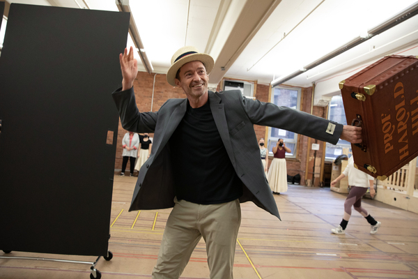 Photos: See Hugh Jackman & Sutton Foster in Rehearsals for THE MUSIC MAN Image