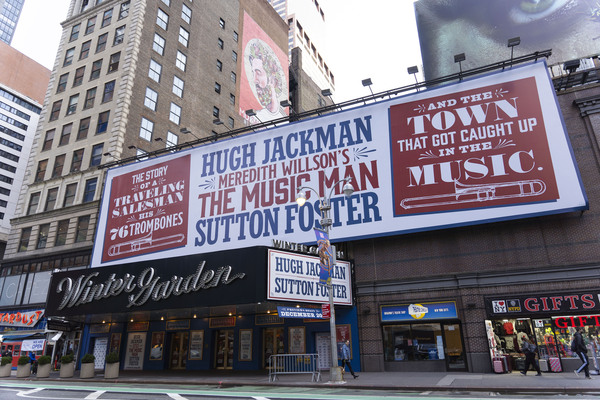 Photos: See Hugh Jackman & Sutton Foster in Rehearsals for THE MUSIC MAN Image