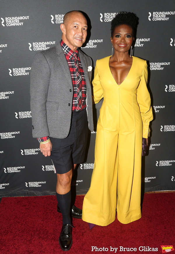 LaChanze and her Opening Night Outfit Designer Photo