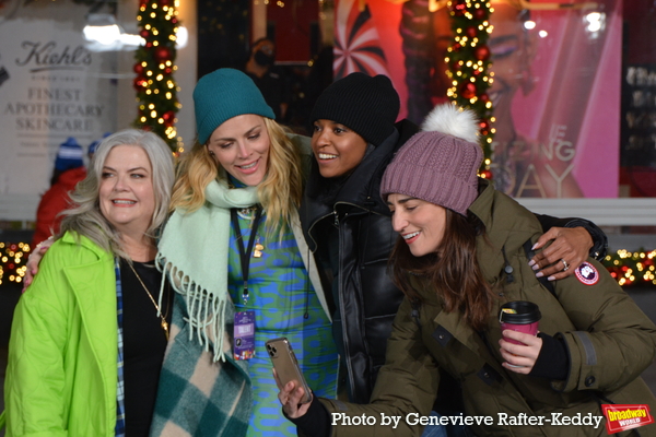 Paula Penn, Busy Philipps,  Renee Elise Goldsberry and Sara Bareilles  Photo