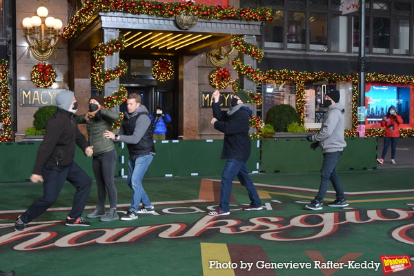 Photos: Cast of WICKED, SIX, and More Rehearse For the Macy's Thanksgiving Day Parade Image