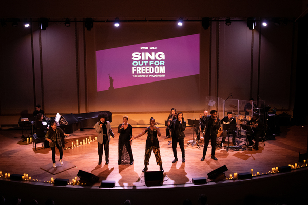 Photos: See Peppermint, Judy Kuhn, Nikki M. James & More at SING OUT FOR FREEDOM Image