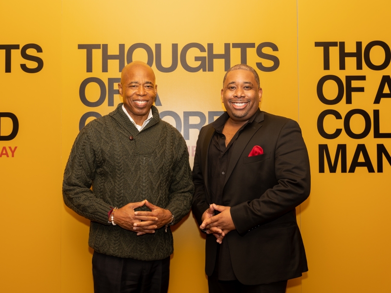 Photos & Video: Mayor-Elect Eric Adams & More Attend THOUGHTS OF A COLORED MAN Image