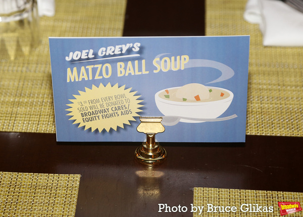 Photos: Brooklyn Diner Honors Joel Grey with Re-Named Matzo Ball Soup to Benefit BC/EFA 