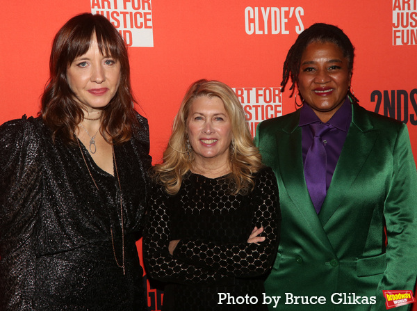 Director Kate Whoriskey, Second Stage Artistic Director Carole Rothman and Playwright Photo