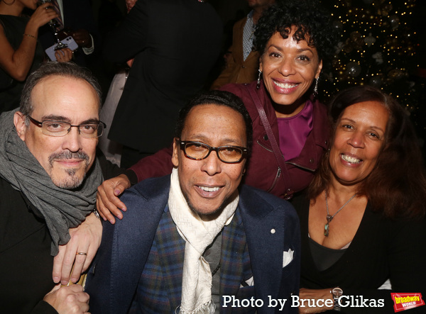 David Zayas, Ron Cephas Jones, Liza Colón-Zayas and guest Photo