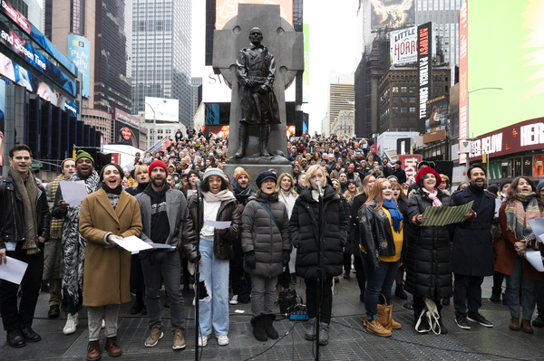 Broadway companies gather to celebrate Stephen Sondheim Photo
