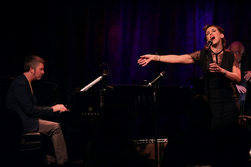 Photo Flash:  THE LINEUP WITH SUSIE MOSHER at Birdland Theater Featuring Guest Host Klea Blackhurst, Captured by Stewart Green 