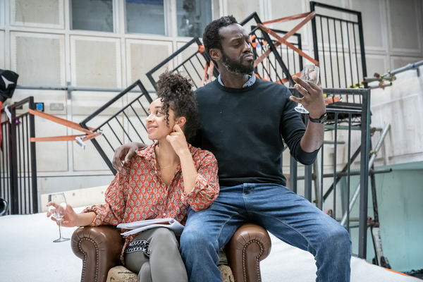 Photos: Inside Rehearsals for FORCE MAJEURE at The Donmar Warehouse Image