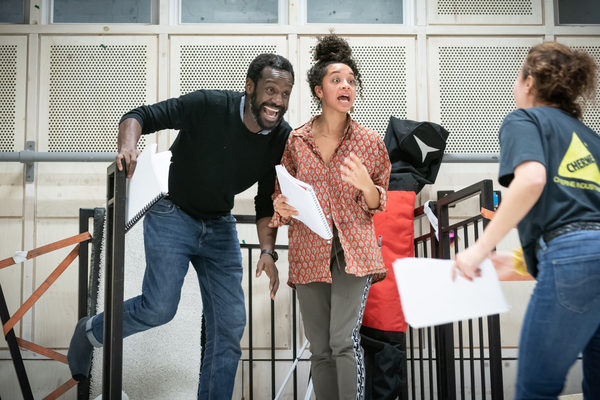 Photos: Inside Rehearsals for FORCE MAJEURE at The Donmar Warehouse Image