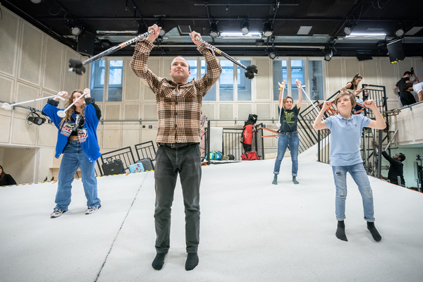 Photos: Inside Rehearsals for FORCE MAJEURE at The Donmar Warehouse Image