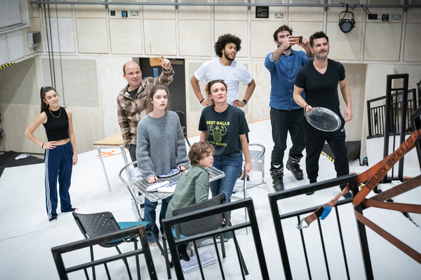 Photos: Inside Rehearsals for FORCE MAJEURE at The Donmar Warehouse Image