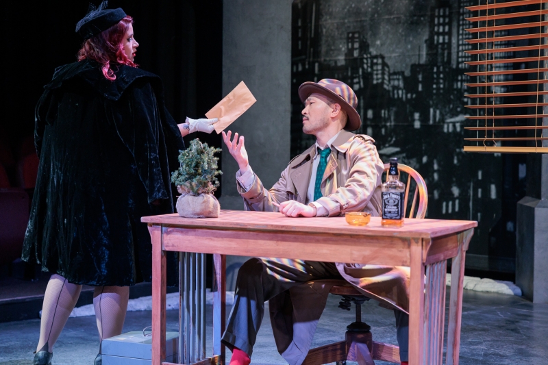 Review: CHRISTMASTOWN: A HOLIDAY NOIR at Seattle Public Theater 