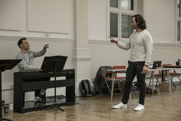 Photos: See Ramin Karimloo & Mazz Murray in Rehearsals for SUNSET BOULEVARD Image