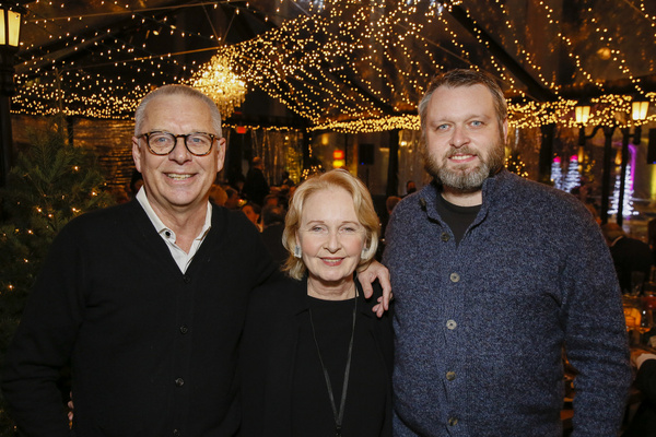 From left, Center Theatre Group Artistic Director Michael Ritchie, Kate Burton and th Photo