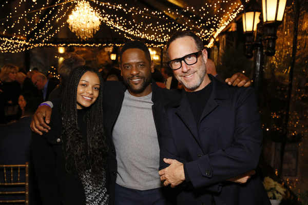 From left, Brielle Underwood, actor Blair Underwood and Center Theatre Group Board Me Photo