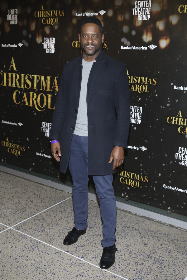 Blair Underwood arrives for the opening night performance of ?A Christmas Carol? at C Photo