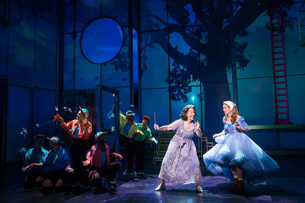 Photo of Brooke Dillman, Briga Heelan, and the cast of Once Upon a One More Time Photo