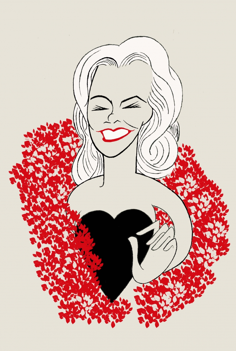 Ken Fallin Draws the Stage - Kathleen Turner Image