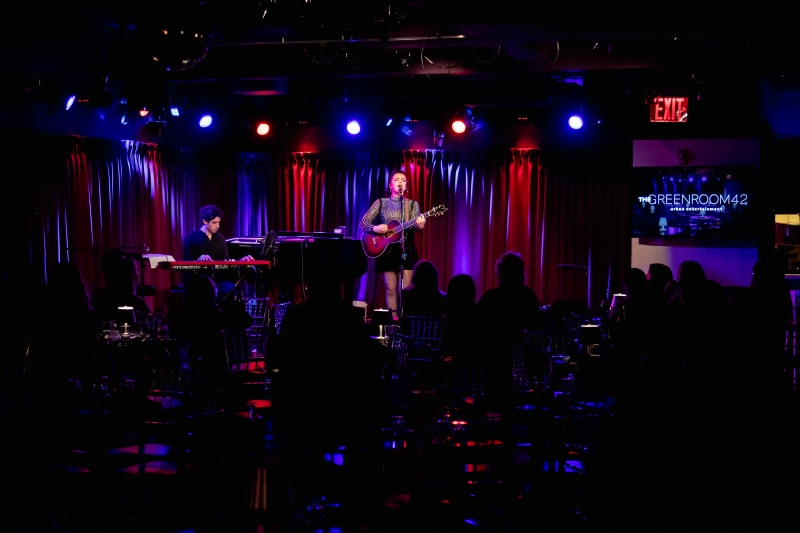 Photo Flash: MADDIE POPPE Acoustic Christmas Tour at The Green Room 42 Documented by Thomas Salus 