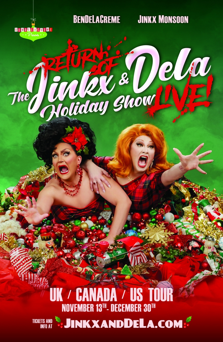 BWW Review: RETURN OF THE JINKX & DELA HOLIDAY SHOW, LIVE! at Town Hall by Guest Reviewers Michael Kaplan Nolan and Will Nolan 