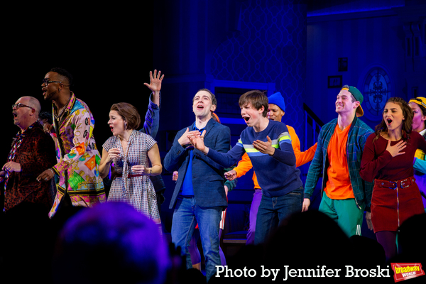 Brad Oscar, J. Harrison Ghee, Jenn Gambatese, Rob McClure, Jake Ryan Flynn, Analise S Photo