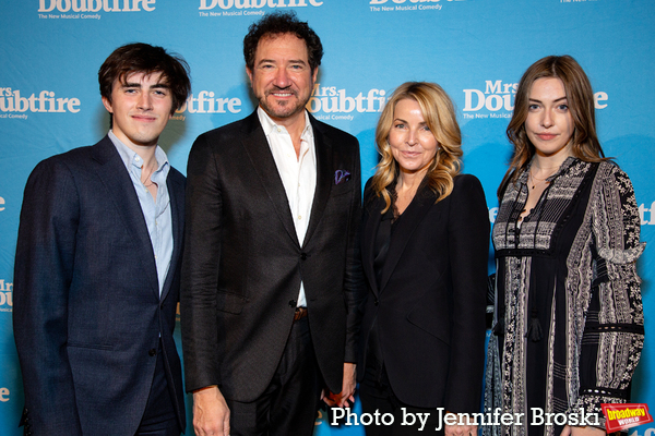 Kevin McCollum, Lynnette Perry, and family Photo