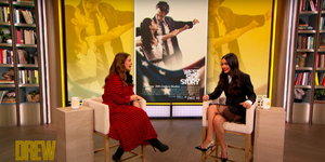 Rachel Zegler & Drew Barrymore Talk Working With Steven Spielberg Video