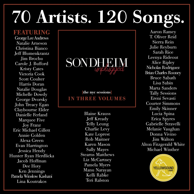 BWW CD Review: SONDHEIM UNPLUGGED Honors A Legend and Preserves a Movement Image