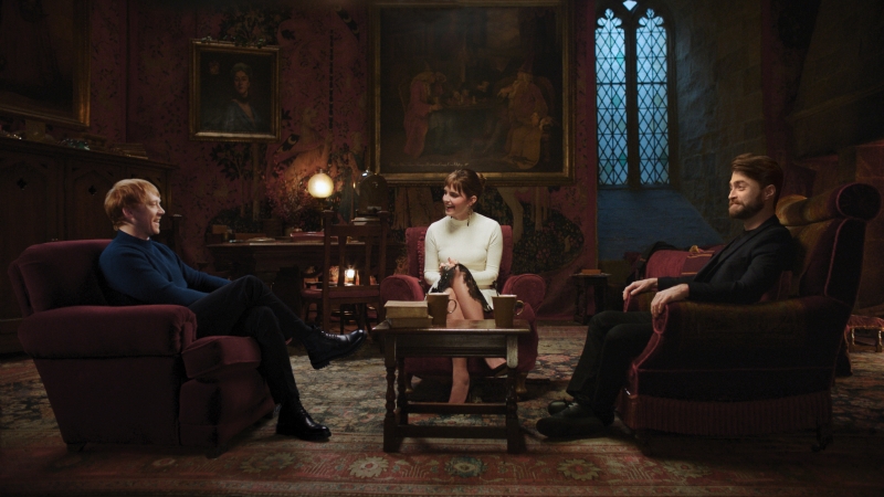 Photo: Daniel Radcliffe, Rupert Grint & Emma Watson Reunite for HARRY POTTER Anniversary Special 