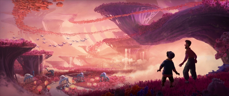 Photo: Disney Animation Studios Share STRANGE WORLD Concept Art Image