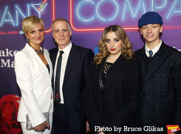 Director Marianne Elliott, Nick Sidi, Eve Sidi and guest Photo