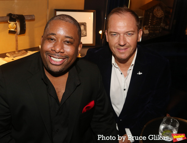 Brian Moreland and Joel Churcher at The Blue Room at Civilian Hotel After Party Photo